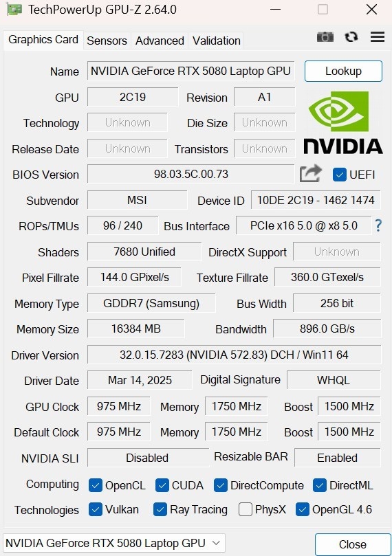 笔记本RTX 5090/5080/5070Ti谁最坑:实测给你答案