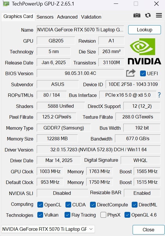 笔记本RTX 5090/5080/5070Ti谁最坑:实测给你答案