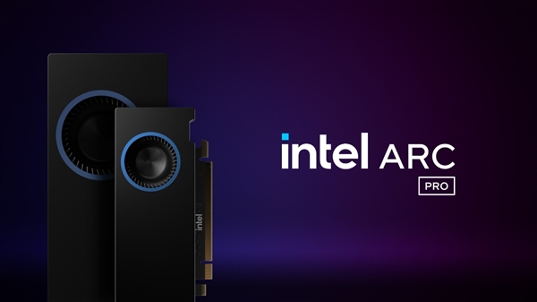 锐炫Pro B50/B60专业显卡发布:Intel第一次24GB显存 还有双GPU 48GB