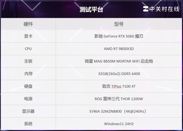 影驰RTX 5060魔刃上手:磁吸RGB光效的50系甜点卡