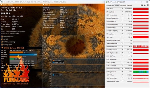 影驰RTX 5060魔刃上手:磁吸RGB光效的50系甜点卡