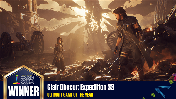 2025年金摇杆奖揭晓!《光与影:33号远征队》年度最佳游戏 《GTA6》最受期待