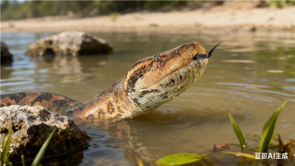 印度发现史前巨蛇化石: 长达15米 超过霸王龙
