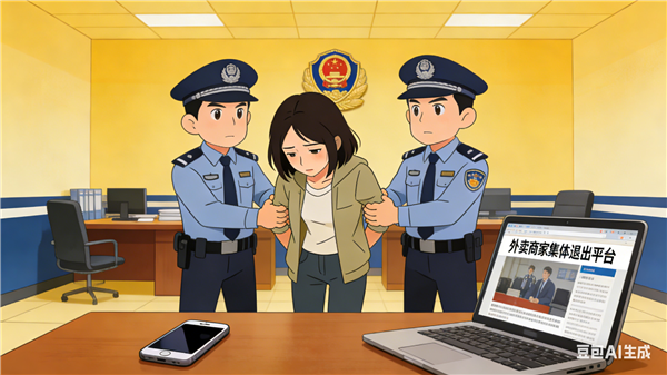 主播为卖课造谣宁波外卖商家集体退出外卖平台:已被行拘