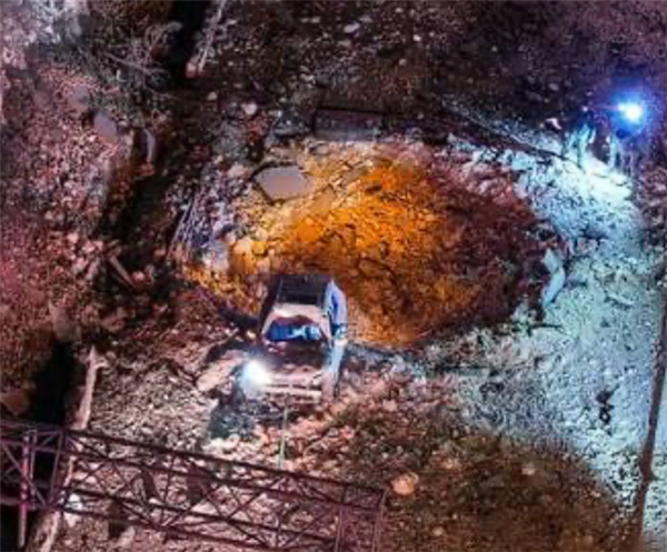 比亚迪元Plus在以色列贴身挨了一发导弹：生生扛下 护住车里人