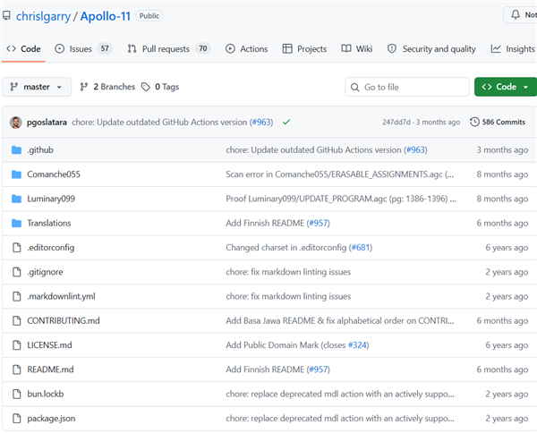 原来没丢啊!美国阿波罗11号首次登月代码公开:内存竟只有3.75KB!