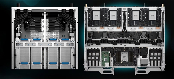 2.9 Exaflops全液冷巨兽！AMD首套AI机架Helios亮相：向NVIDIA发起全面挑战