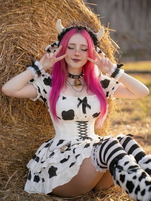 美国小姐姐Cos《电锯人》蕾塞 身材耀眼