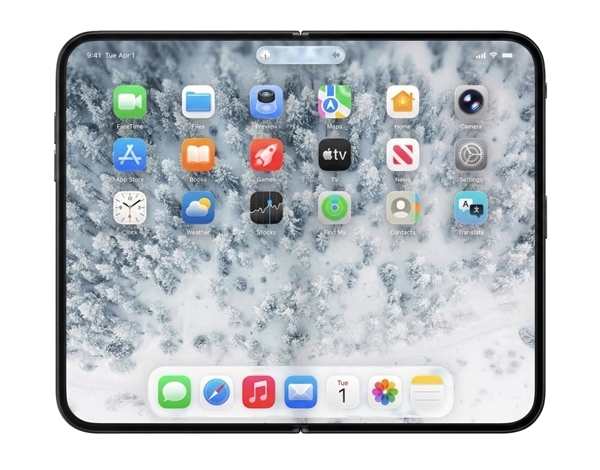 苹果史上首款折叠屏手机！iPhone Fold参数汇总：今年发布