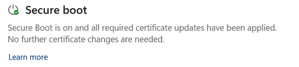 Windows安全启动证书6月到期:微软新增三色提醒!一眼看出更新状态