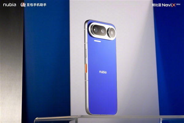 豆包手机二代下周发布！努比亚晒NaviX Ultra蓝境配色真机图
